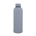 Borraccia termica Alchemy soft touch 500ml Grigio - personalizzabile con logo