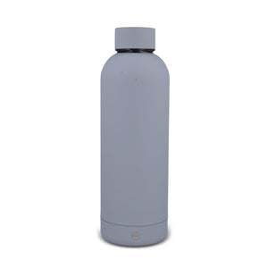 Borraccia termica Alchemy soft touch 500ml Grigio - personalizzabile con logo