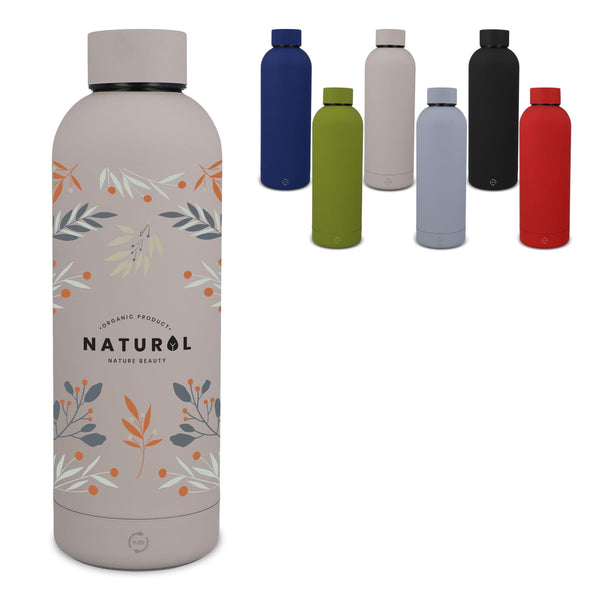 Borraccia termica Alchemy soft touch 500ml - personalizzabile con logo
