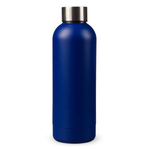 Borraccia termica con finitura opaca 500ml blu navy - personalizzabile con logo