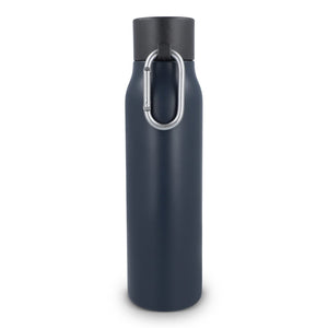 Borraccia termica con moschettone finitura opaca 600 ml - personalizzabile con logo