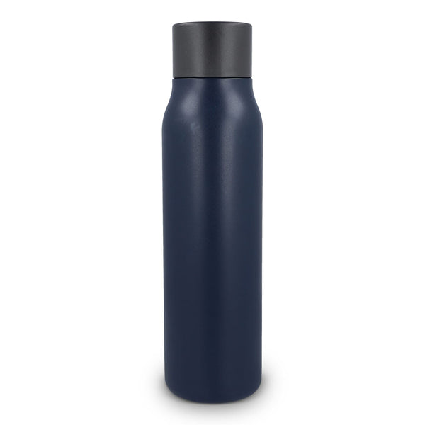 Borraccia termica con moschettone finitura opaca 600 ml - personalizzabile con logo