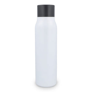 Borraccia termica con moschettone finitura opaca 600 ml - personalizzabile con logo