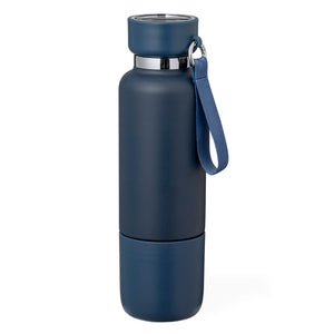 Borraccia Termica Flautrok blu navy - personalizzabile con logo