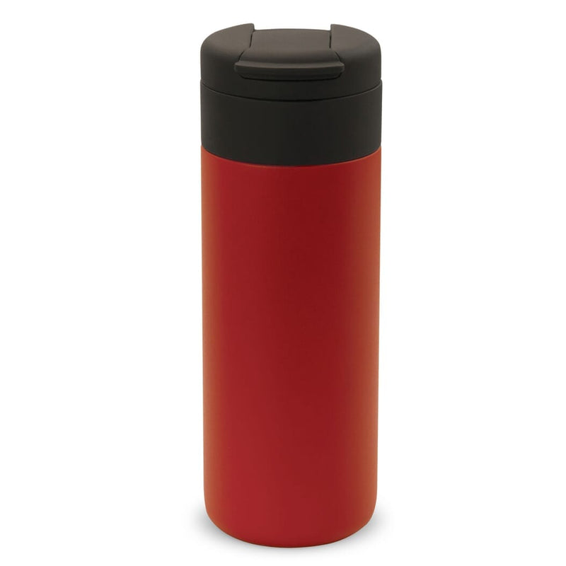 Borraccia termica Flow 400ml rosso - personalizzabile con logo