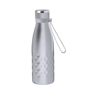 Borraccia Termica Hexor color argento - personalizzabile con logo