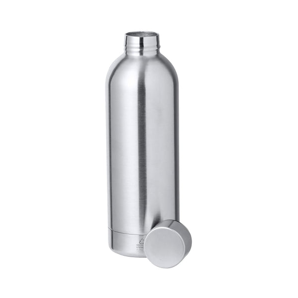 Borraccia Termica Hilker color argento - personalizzabile con logo