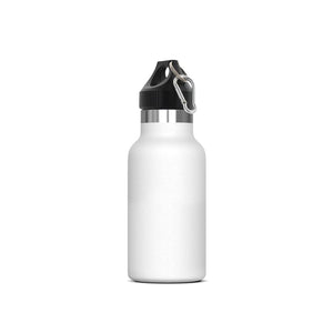 Borraccia termica Lennox 350ml Bianco - personalizzabile con logo