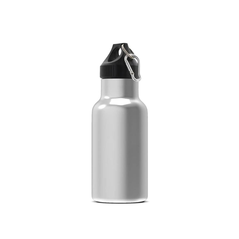 Borraccia termica Lennox 350ml color argento - personalizzabile con logo