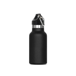 Borraccia termica Lennox 350ml Nero - personalizzabile con logo