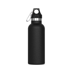 Borraccia termica Lennox 500ml Nero - personalizzabile con logo