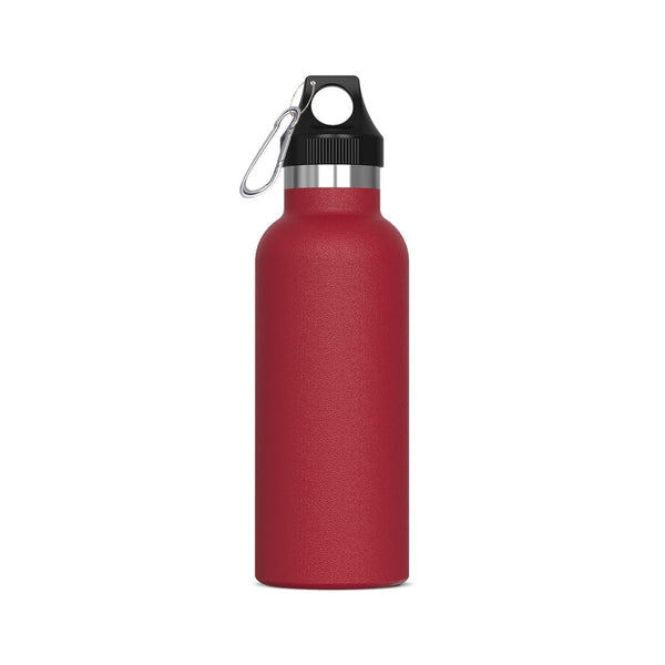 Borraccia termica Lennox 500ml rosso - personalizzabile con logo