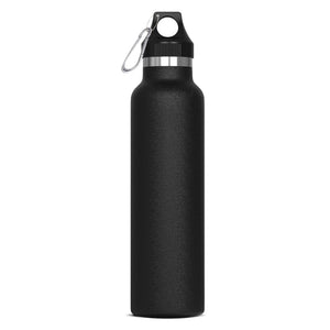 Borraccia termica Lennox 650ml Nero - personalizzabile con logo