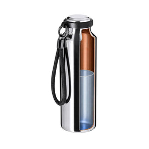 Borraccia Termica Loven color argento - personalizzabile con logo