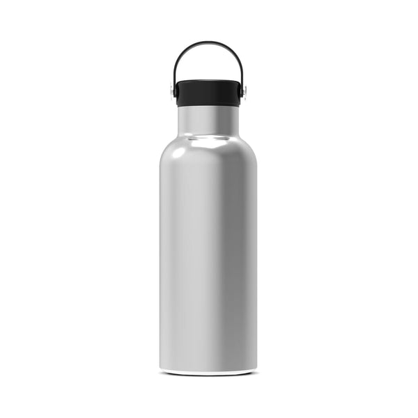 Borraccia termica Marley 500ml color argento - personalizzabile con logo