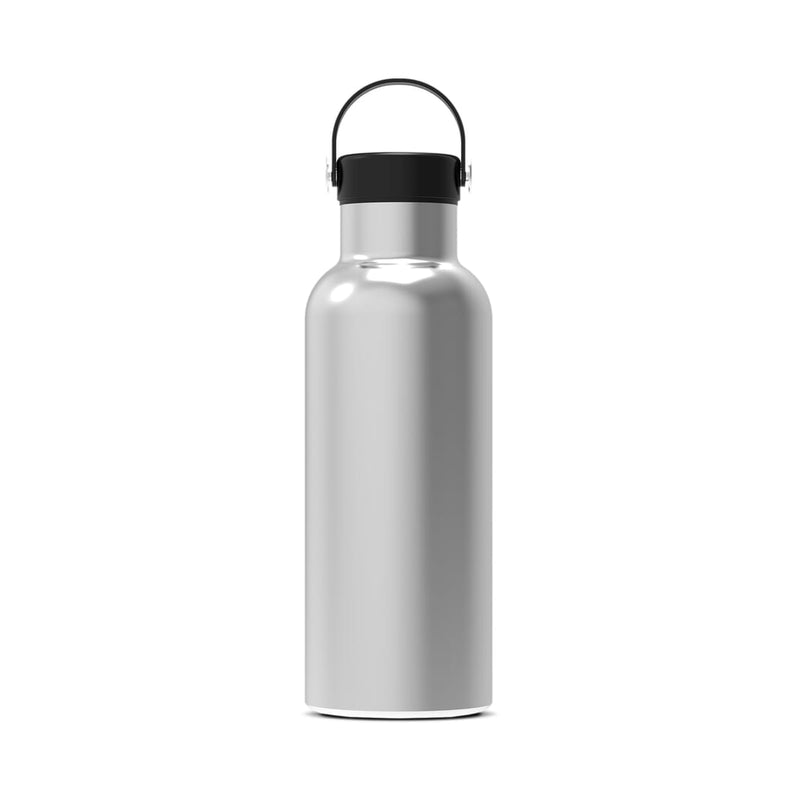 Borraccia termica Marley 500ml color argento - personalizzabile con logo