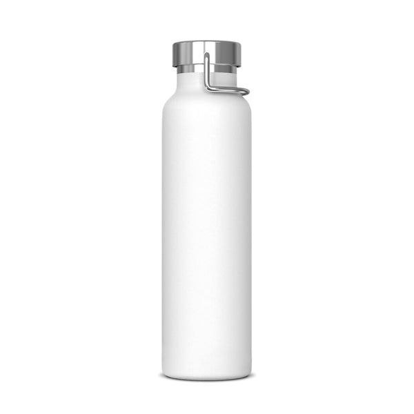 Borraccia termica Skyler 650ml Bianco - personalizzabile con logo