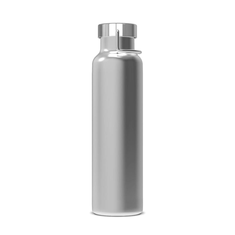 Borraccia termica Skyler 650ml color argento - personalizzabile con logo