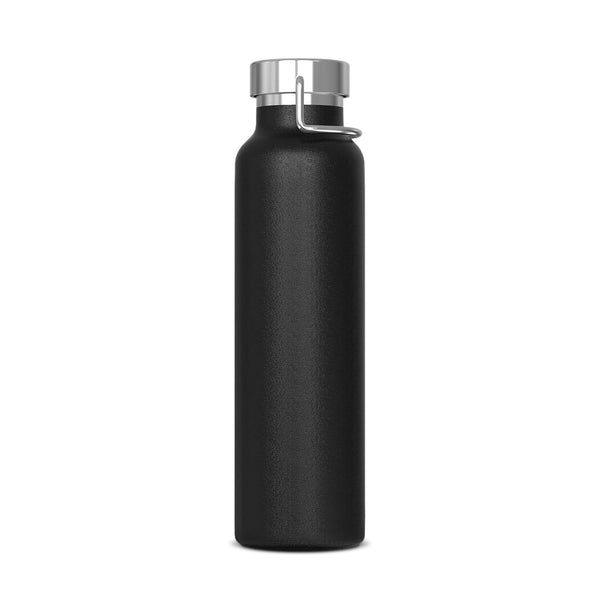 Borraccia termica Skyler 650ml Nero - personalizzabile con logo