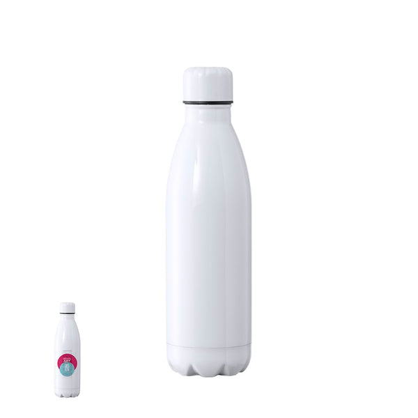 Borraccia Termica Sublimazione Varn bianco - personalizzabile con logo