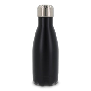 Borraccia termica Swing 260ml Nero - personalizzabile con logo