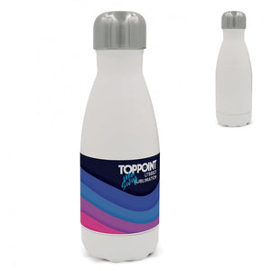 Borraccia termica Swing sublimazione 260ml Bianco - personalizzabile con logo