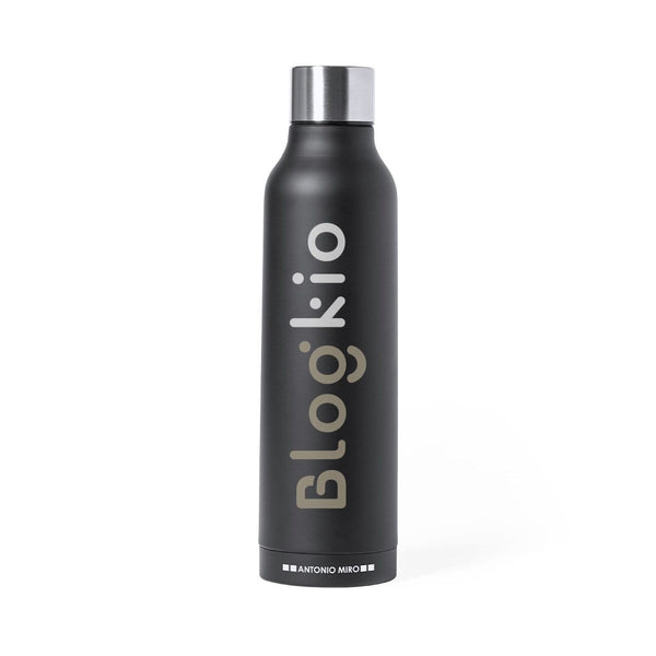 Borraccia Termica Thomson nero - personalizzabile con logo