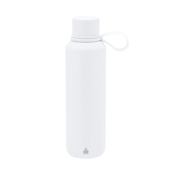 Borraccia Termica Yomar bianco - personalizzabile con logo