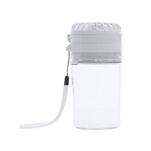 Borraccia Ventilatore Zexen bianco - personalizzabile con logo