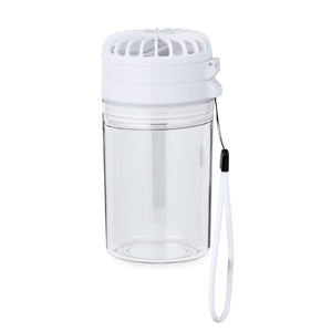 Borraccia Ventilatore Zexen bianco - personalizzabile con logo