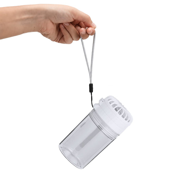 Borraccia Ventilatore Zexen bianco - personalizzabile con logo