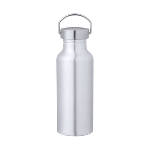 Borraccia Zandor color argento - personalizzabile con logo