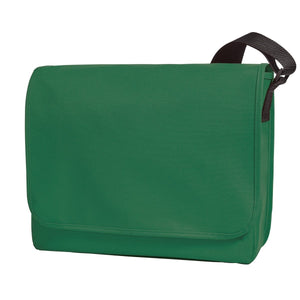 Borsa a Tracolla Basic verde / UNICA - personalizzabile con logo