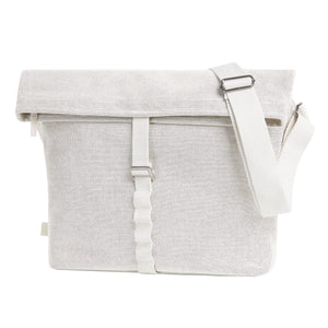 Borsa a Tracolla Loom beige / UNICA - personalizzabile con logo