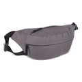 Borsa a tracolla / Marsupio R-PET 5L Grigio - personalizzabile con logo