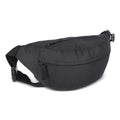 Borsa a tracolla / Marsupio R-PET 5L Nero - personalizzabile con logo