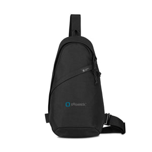 Borsa a tracolla Renew in rPET AWARE™ - personalizzabile con logo