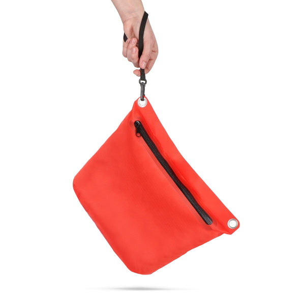 Borsa a tracolla resistente all'acqua in tessuto ripstop 33 x 23 x 13 cm - personalizzabile con logo