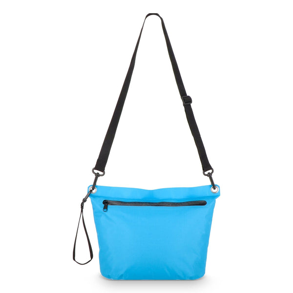 Borsa a tracolla resistente all'acqua in tessuto ripstop 33 x 23 x 13 cm - personalizzabile con logo