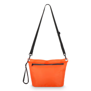 Borsa a tracolla resistente all'acqua in tessuto ripstop 33 x 23 x 13 cm - personalizzabile con logo
