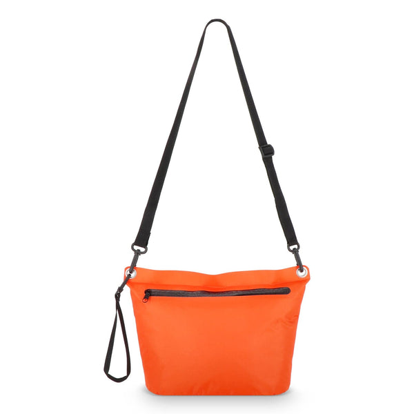 Borsa a tracolla resistente all'acqua in tessuto ripstop 33 x 23 x 13 cm - personalizzabile con logo