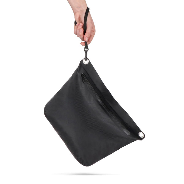 Borsa a tracolla resistente all'acqua in tessuto ripstop 33 x 23 x 13 cm - personalizzabile con logo