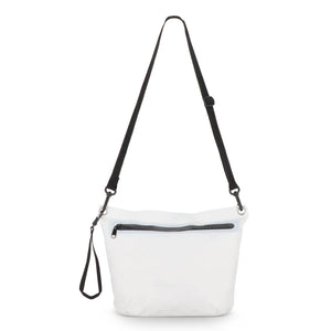 Borsa a tracolla resistente all'acqua in tessuto ripstop 33 x 23 x 13 cm - personalizzabile con logo