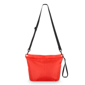 Borsa a tracolla resistente all'acqua in tessuto ripstop 33 x 23 x 13 cm - personalizzabile con logo