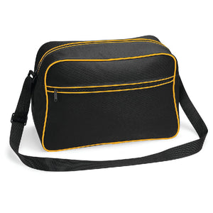 Borsa a Tracolla Retrò black/gold / UNICA - personalizzabile con logo