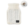 Borsa acqua calda 400ml beige - personalizzabile con logo