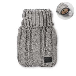 Borsa acqua calda 400ml Grigio - personalizzabile con logo