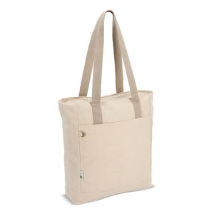 Borsa carrier Canvas InSideOut Reuuz 33 x 42 x 10 cm Ecru / Beige - personalizzabile con logo