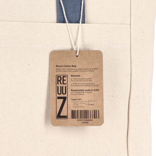 Borsa carrier Canvas InSideOut Reuuz 33 x 42 x 10 cm - personalizzabile con logo