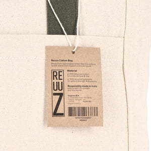 Borsa carrier Canvas InSideOut Reuuz 33 x 42 x 10 cm - personalizzabile con logo